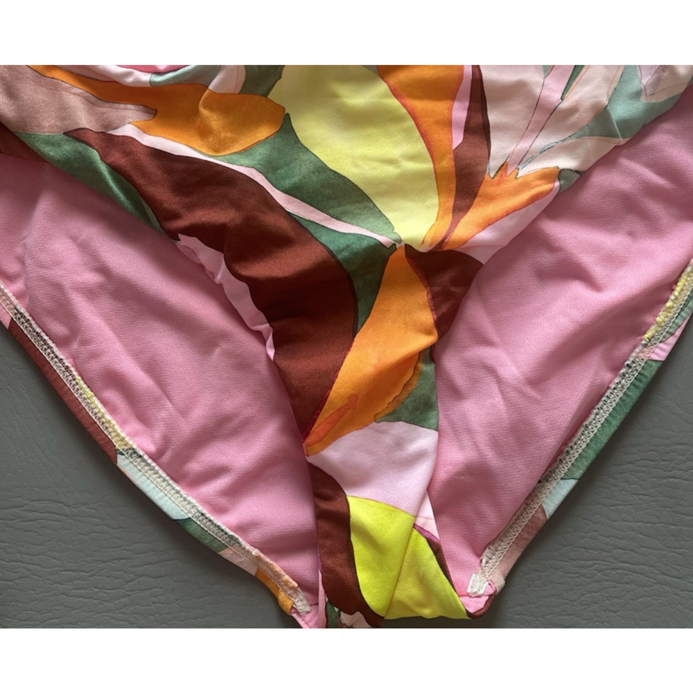 Gibson Latimer | Women Large | Bikini Swim Bottom | Cinched Sides Ties | NWT - Picture 3 of 8